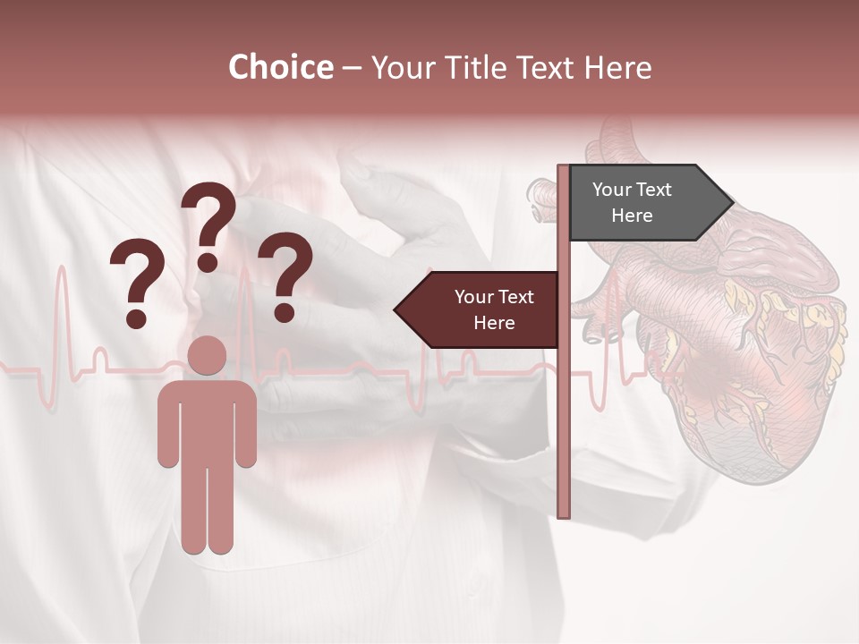 Business Breathing Angina PowerPoint Template