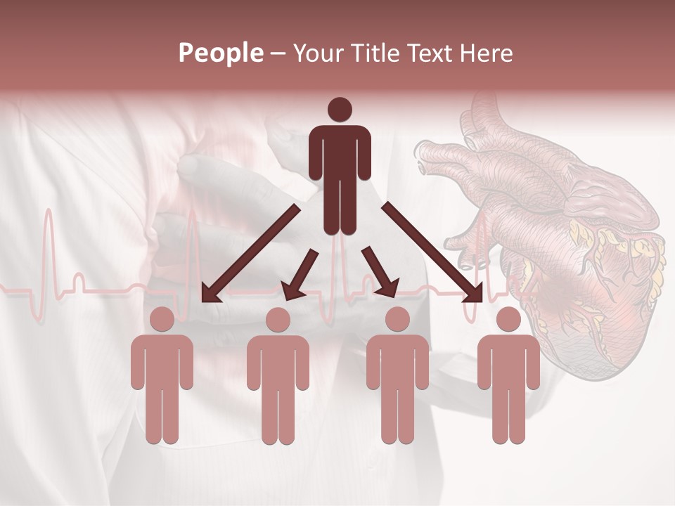 Business Breathing Angina PowerPoint Template