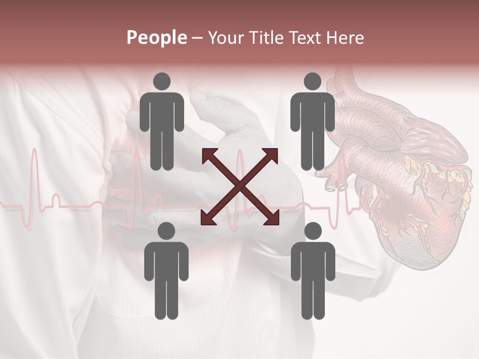 Business Breathing Angina PowerPoint Template