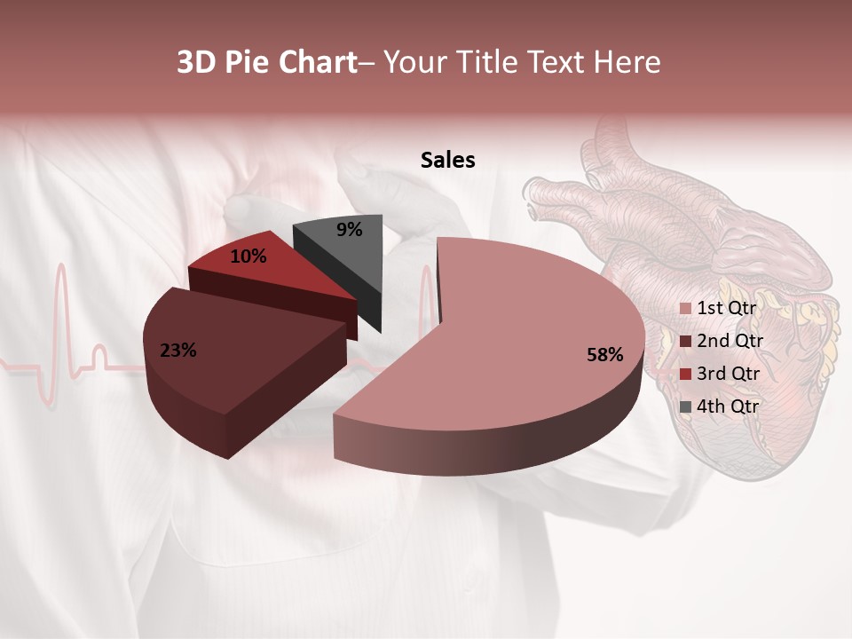 Business Breathing Angina PowerPoint Template