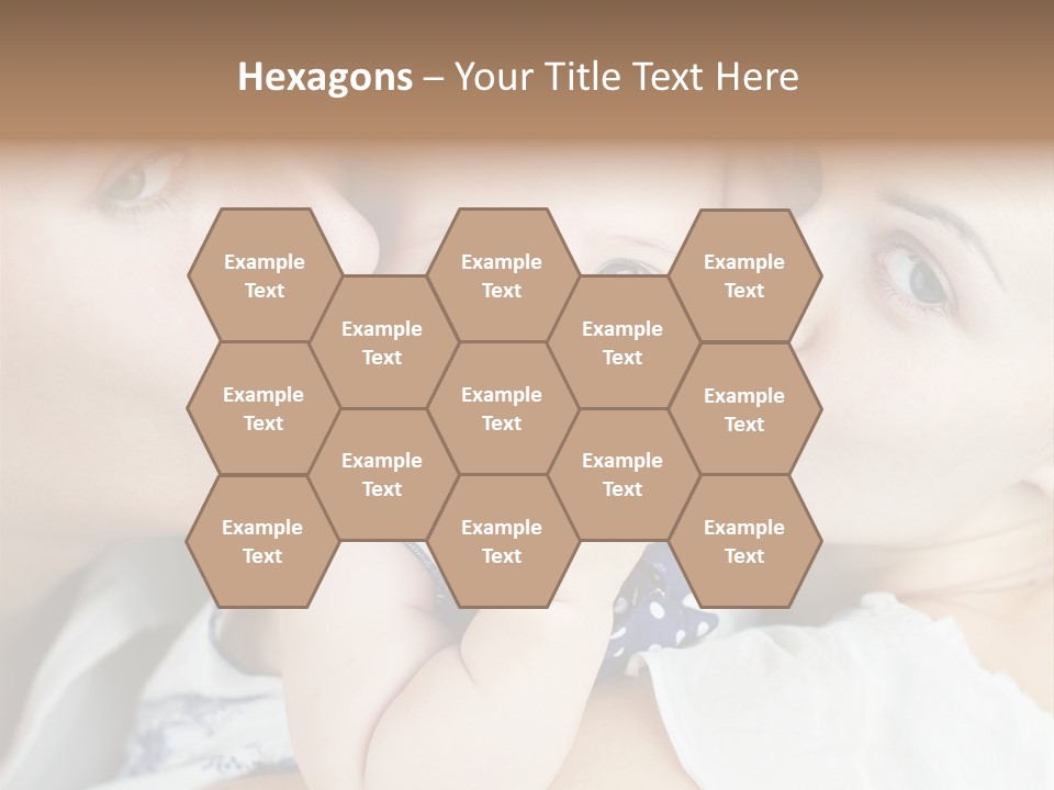 Husband Cute Kiss PowerPoint Template