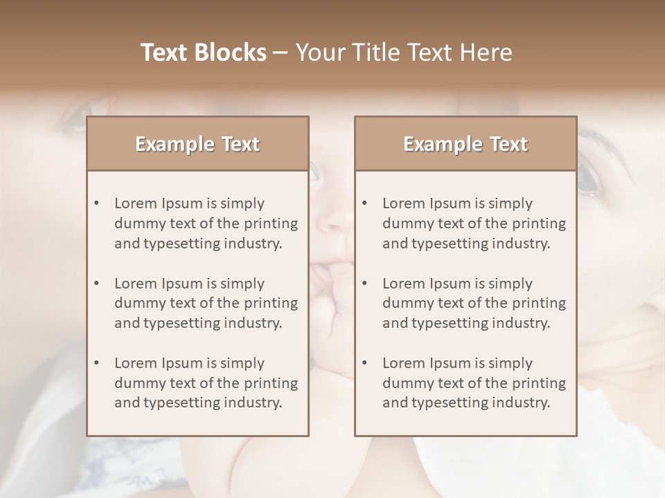 Husband Cute Kiss PowerPoint Template