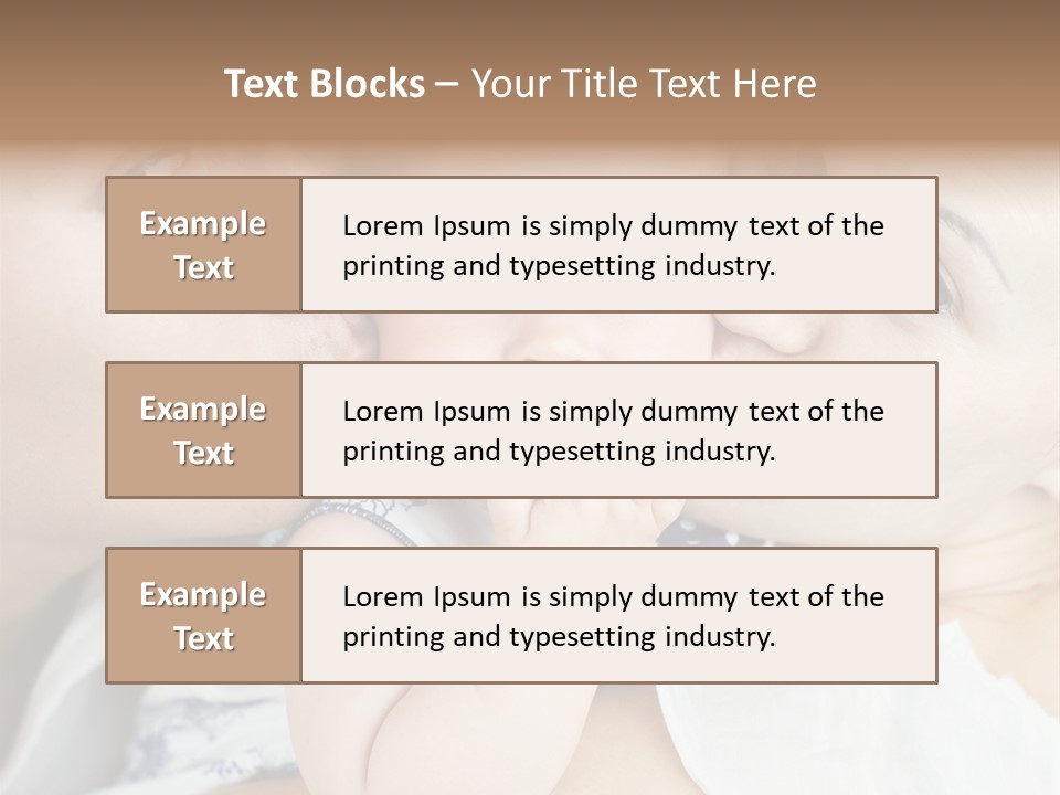 Husband Cute Kiss PowerPoint Template