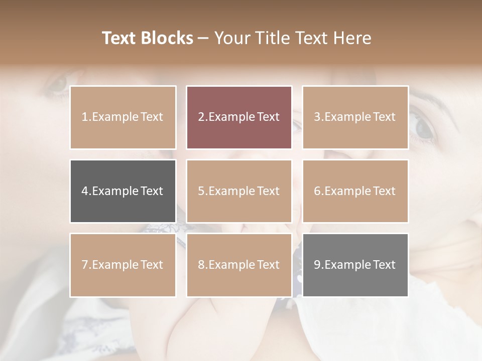 Husband Cute Kiss PowerPoint Template