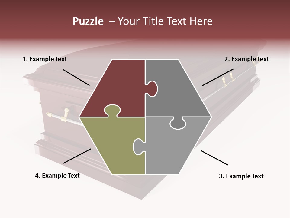 Coffin Casket Spooky PowerPoint Template