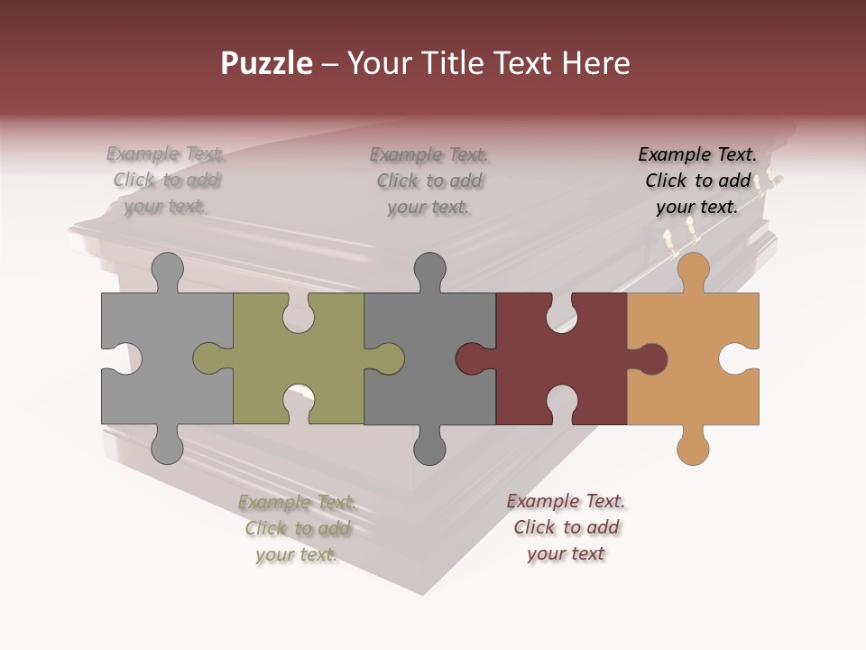 Coffin Casket Spooky PowerPoint Template