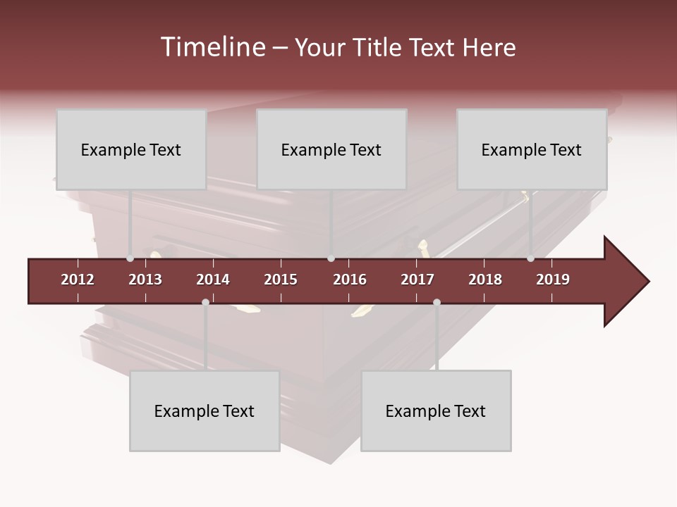 Coffin Casket Spooky PowerPoint Template