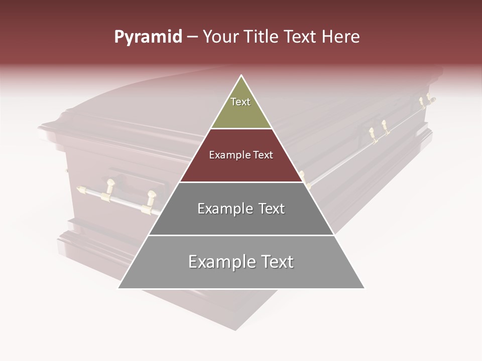 Coffin Casket Spooky PowerPoint Template