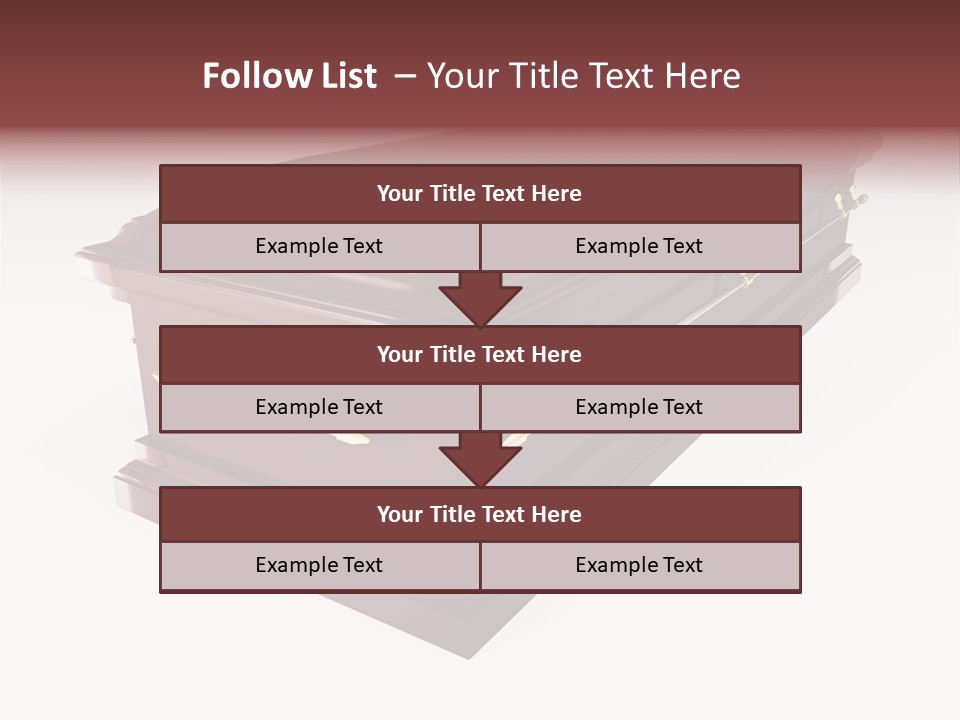 Coffin Casket Spooky PowerPoint Template