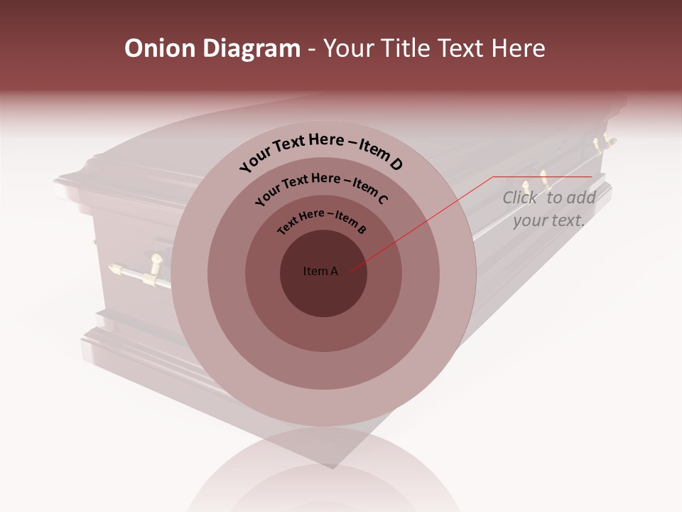 Coffin Casket Spooky PowerPoint Template