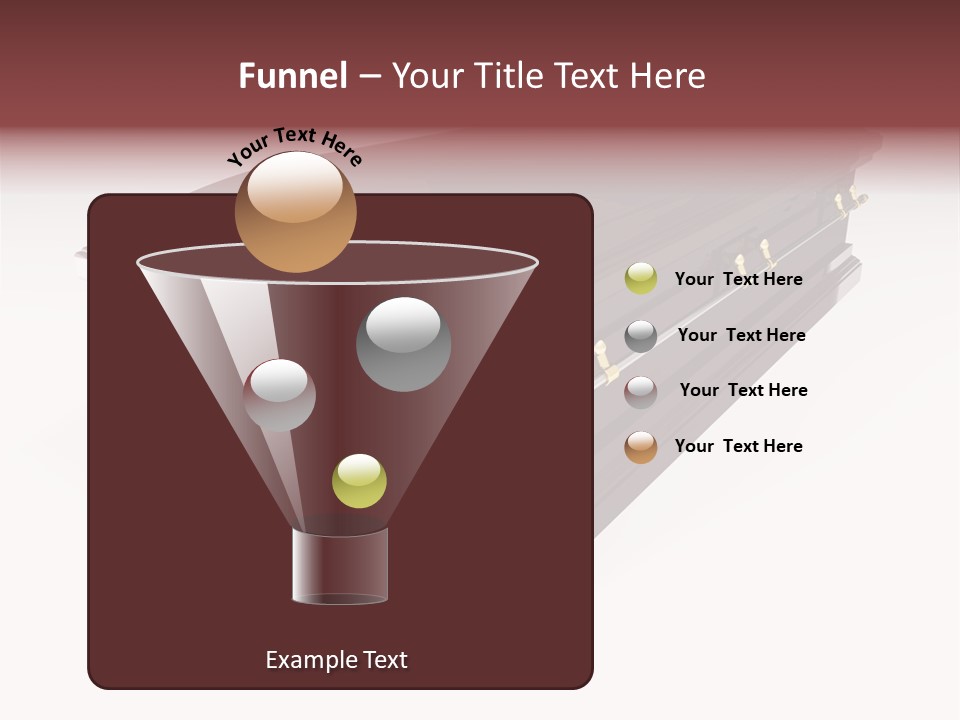 Coffin Casket Spooky PowerPoint Template