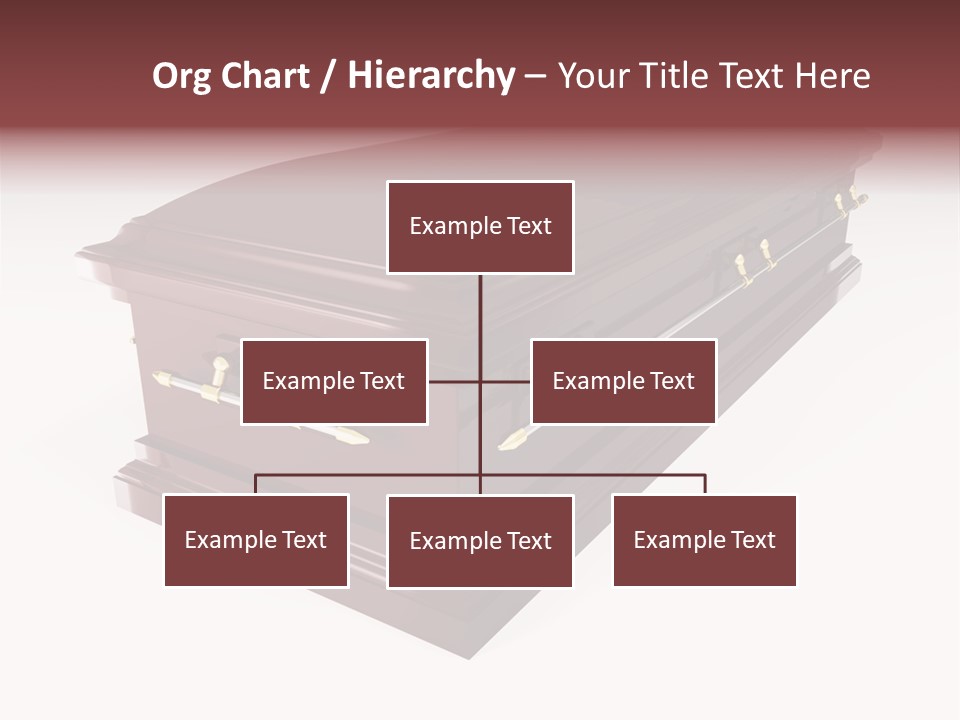 Coffin Casket Spooky PowerPoint Template