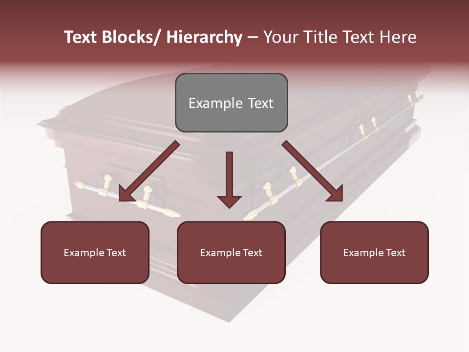 Coffin Casket Spooky PowerPoint Template