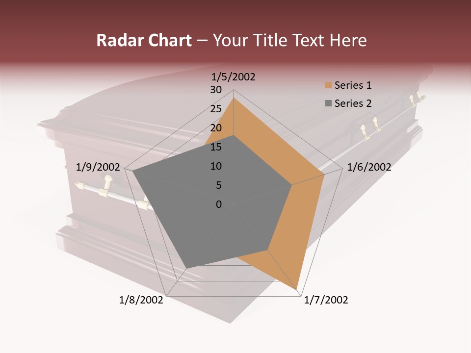 Coffin Casket Spooky PowerPoint Template