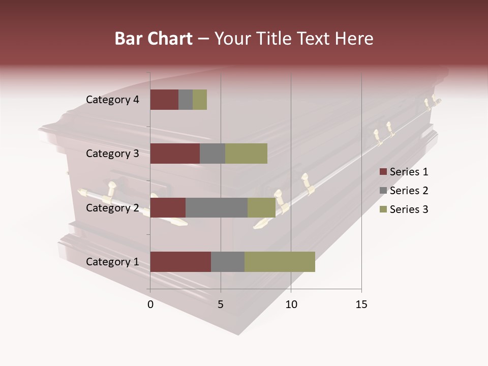 Coffin Casket Spooky PowerPoint Template