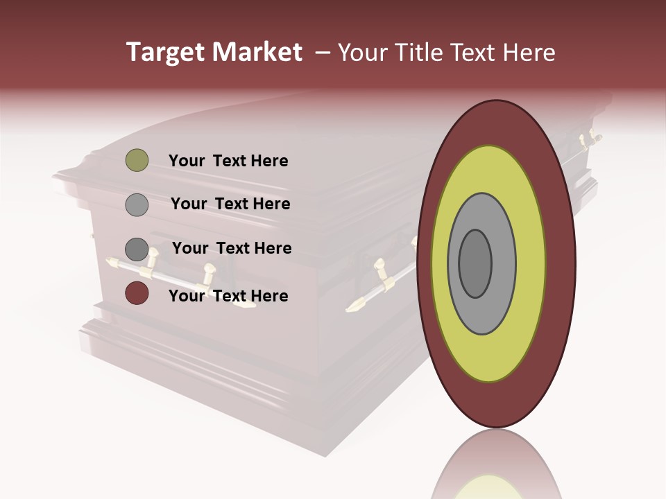 Coffin Casket Spooky PowerPoint Template