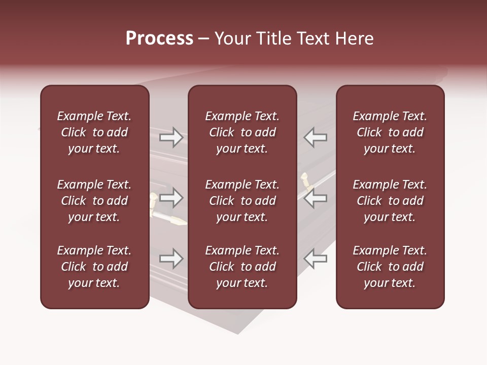 Coffin Casket Spooky PowerPoint Template