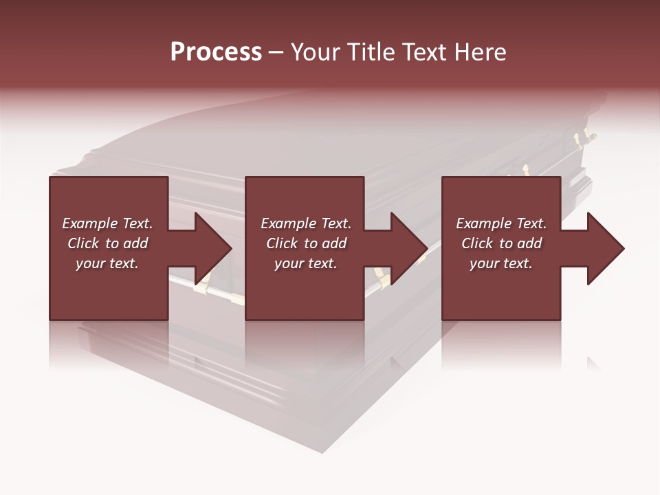 Coffin Casket Spooky PowerPoint Template