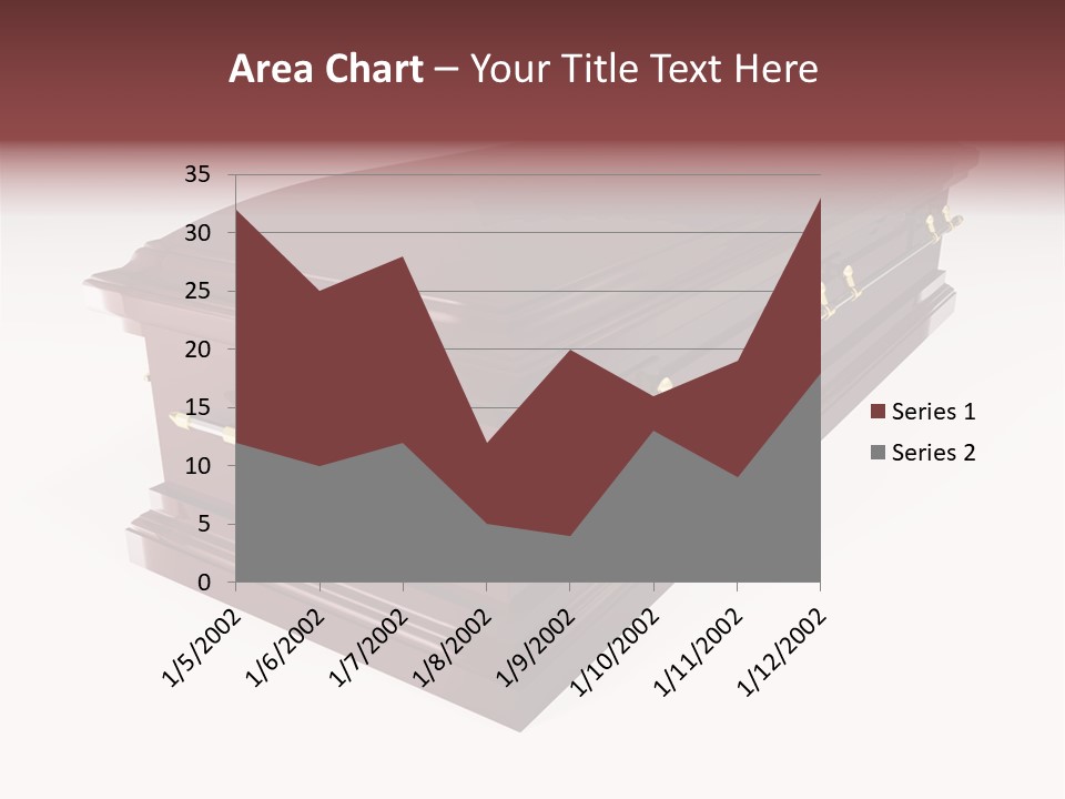 Coffin Casket Spooky PowerPoint Template