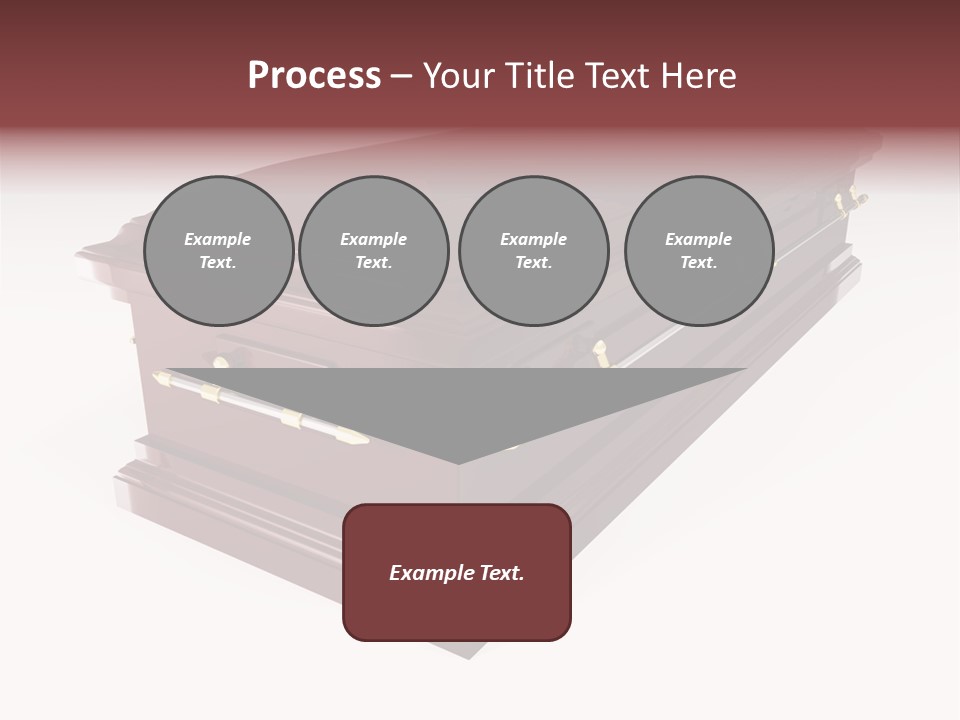 Coffin Casket Spooky PowerPoint Template