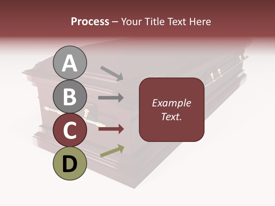 Coffin Casket Spooky PowerPoint Template
