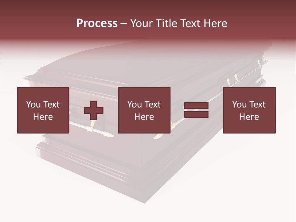 Coffin Casket Spooky PowerPoint Template