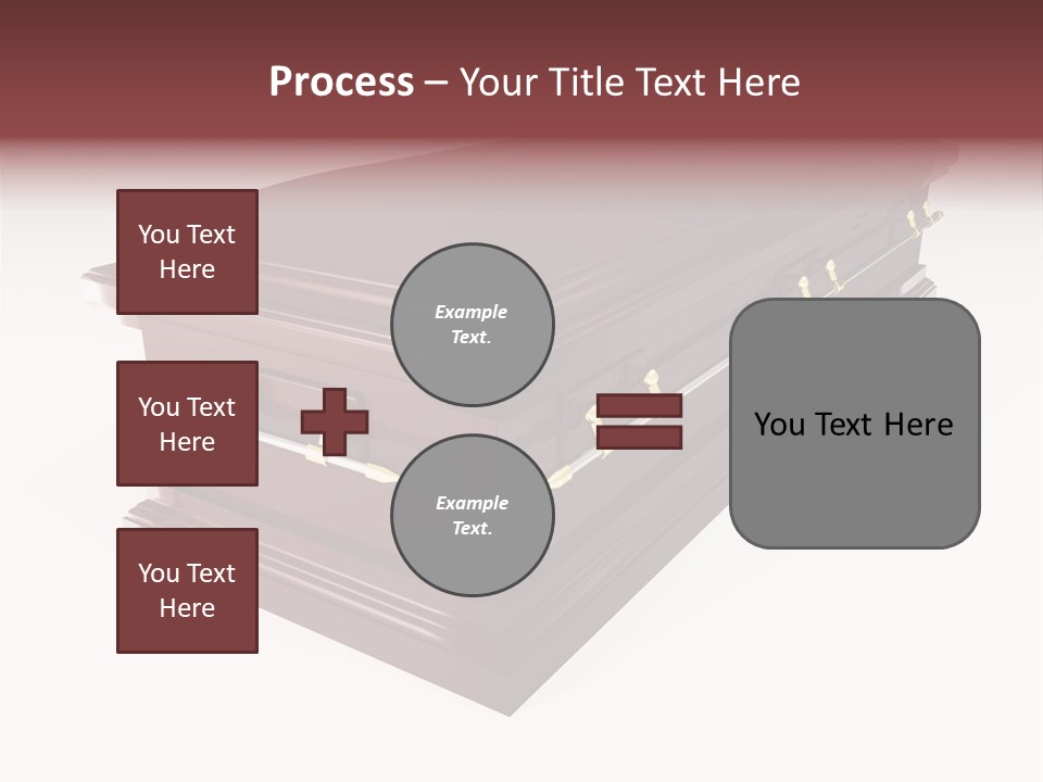Coffin Casket Spooky PowerPoint Template