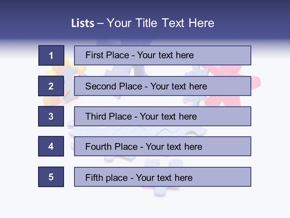 Photo Challenge Strength PowerPoint Template