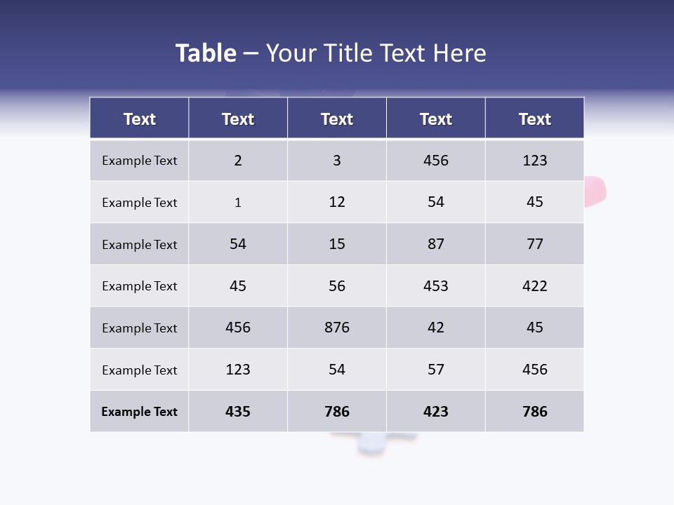 Photo Challenge Strength PowerPoint Template