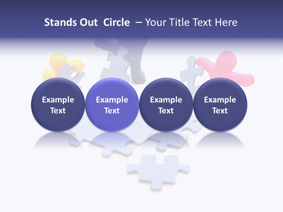 Photo Challenge Strength PowerPoint Template