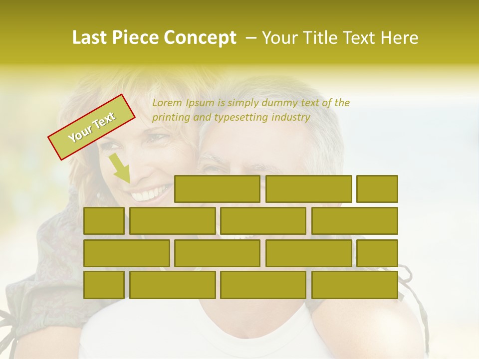 Life Copy Copyspace PowerPoint Template