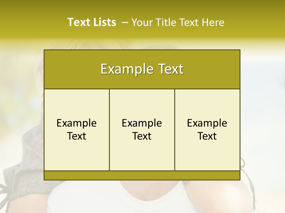 Life Copy Copyspace PowerPoint Template