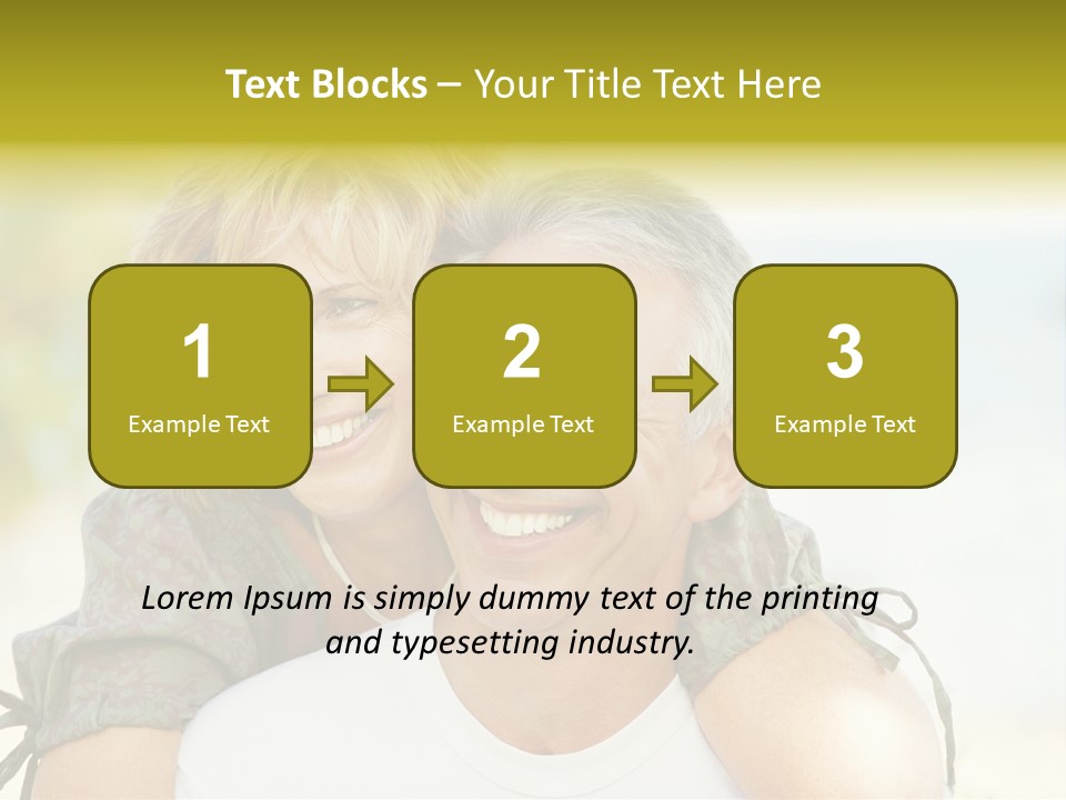 Life Copy Copyspace PowerPoint Template