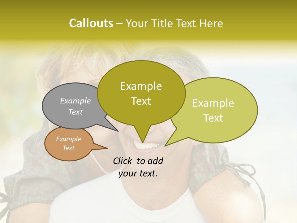 Life Copy Copyspace PowerPoint Template