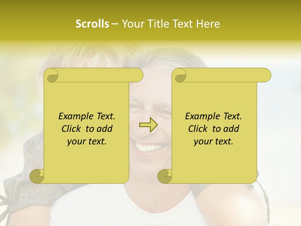Life Copy Copyspace PowerPoint Template