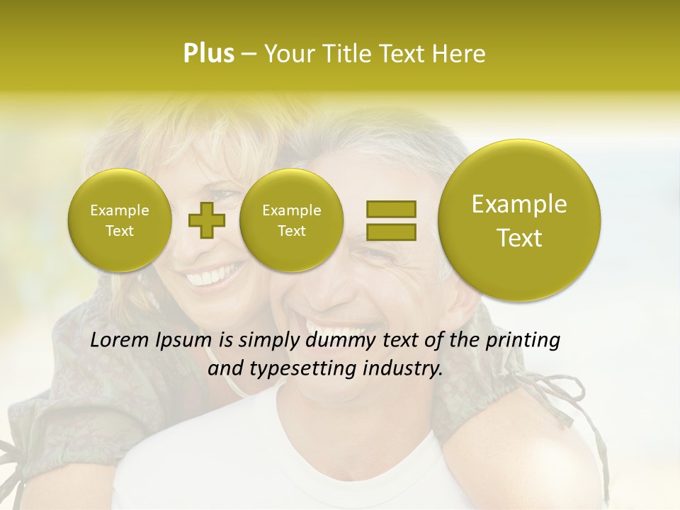 Life Copy Copyspace PowerPoint Template