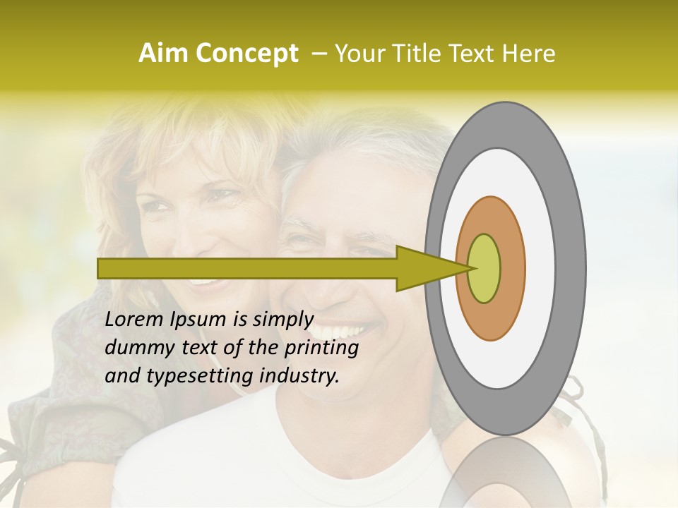 Life Copy Copyspace PowerPoint Template