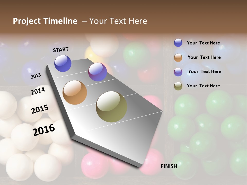 Red Flavor Gum PowerPoint Template