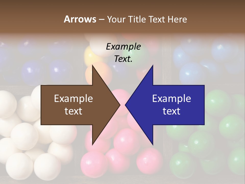 Red Flavor Gum PowerPoint Template