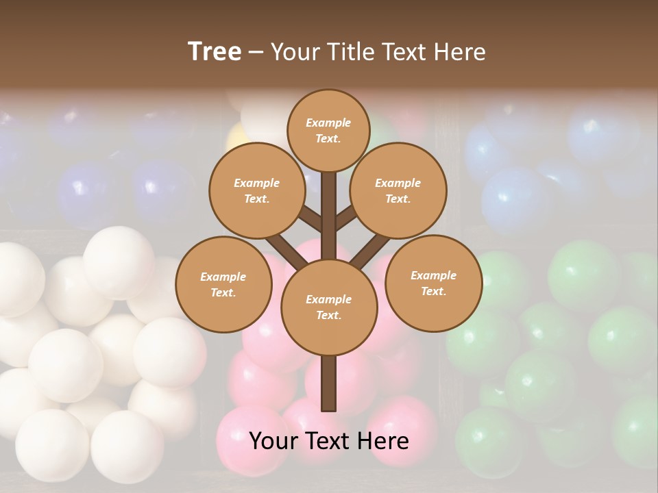 Red Flavor Gum PowerPoint Template