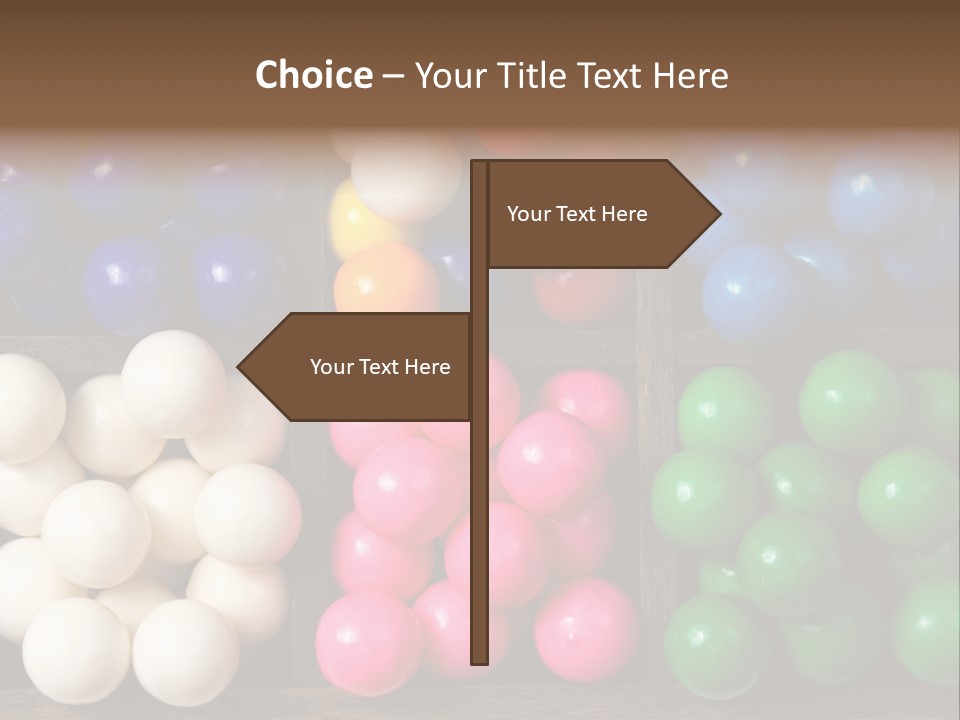 Red Flavor Gum PowerPoint Template