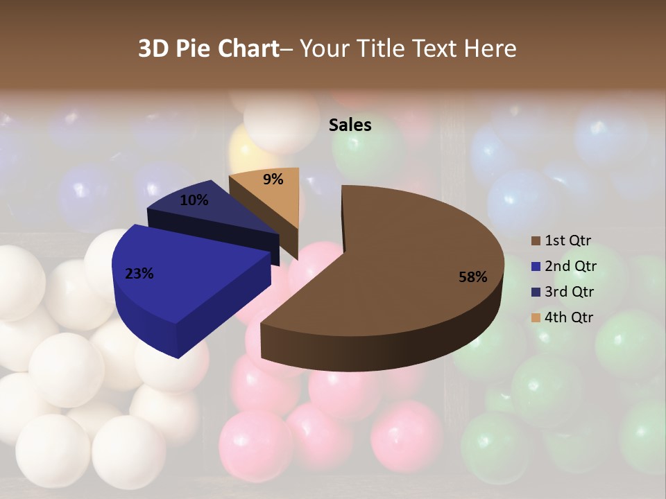 Red Flavor Gum PowerPoint Template