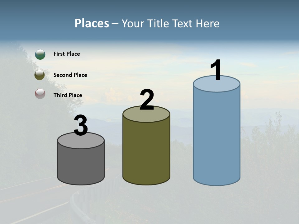 Mountains North Carolina Sky PowerPoint Template