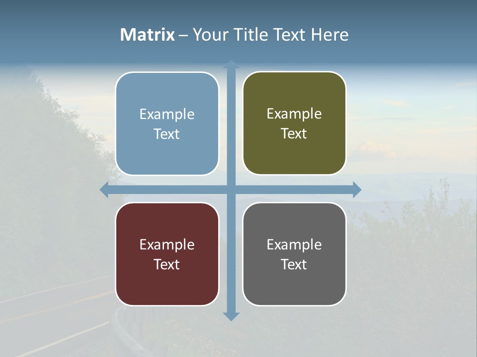 Mountains North Carolina Sky PowerPoint Template