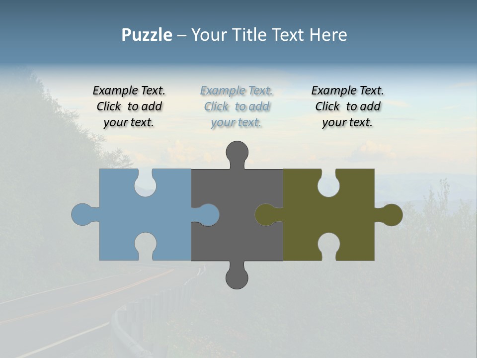 Mountains North Carolina Sky PowerPoint Template