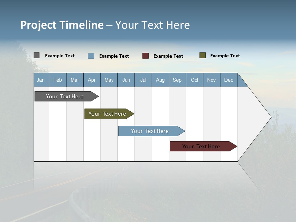 Mountains North Carolina Sky PowerPoint Template