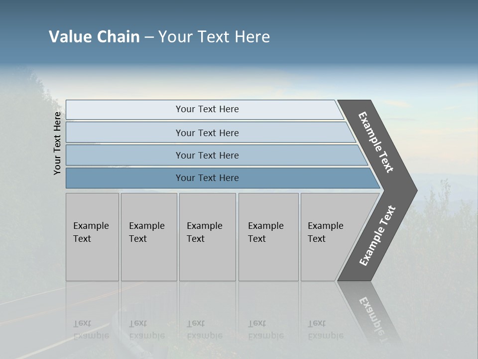 Mountains North Carolina Sky PowerPoint Template