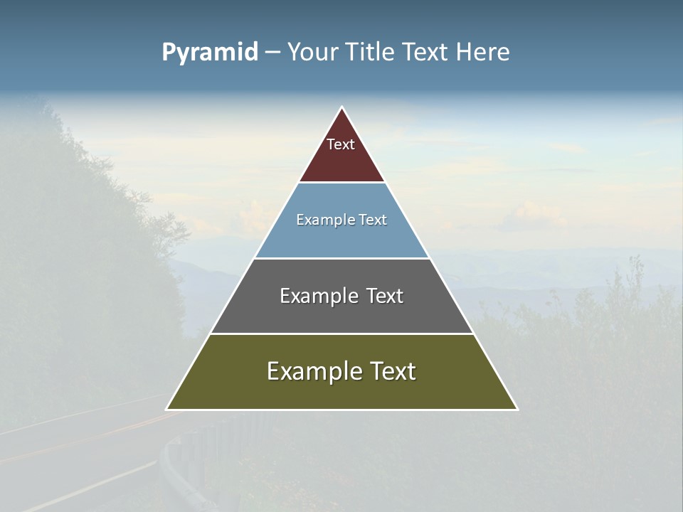 Mountains North Carolina Sky PowerPoint Template