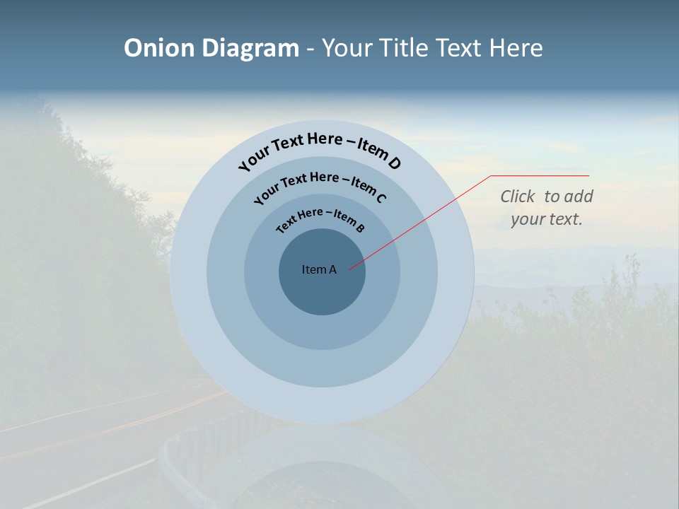 Mountains North Carolina Sky PowerPoint Template