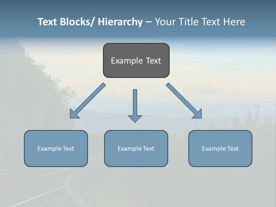 Mountains North Carolina Sky PowerPoint Template